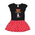 thumbnail image 1 of Inktastic Bernese Mountain Dog Lover Gift Toddler Girl Dress, 1 of 4