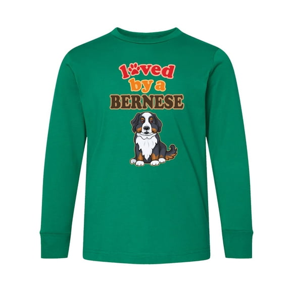 Inktastic Bernese Mountain Dog Lover Long Sleeve Youth T-Shirt