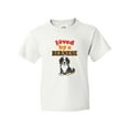 thumbnail image 1 of Inktastic Bernese Mountain Dog Lover Youth T-Shirt, 1 of 5
