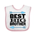 thumbnail image 1 of Inktastic Best Big Brother Boys Baby Bib, 1 of 4