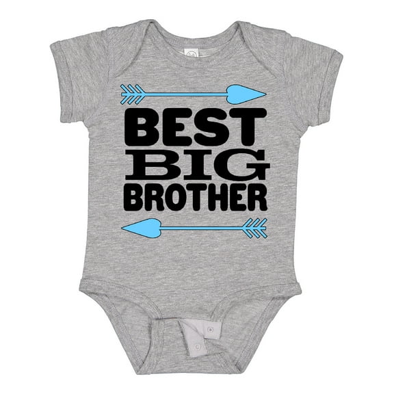 Inktastic Best Big Brother Boys Baby Bodysuit