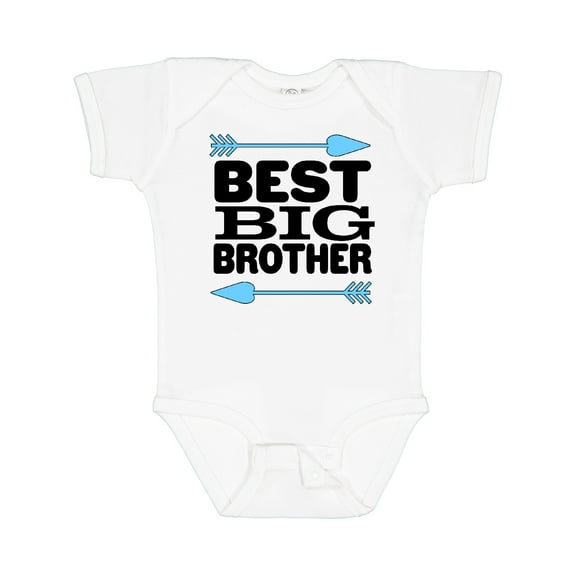 Inktastic Best Big Brother Boys Baby Bodysuit