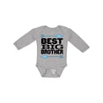 thumbnail image 1 of Inktastic Best Big Brother Boys Long Sleeve Baby Bodysuit, 1 of 5
