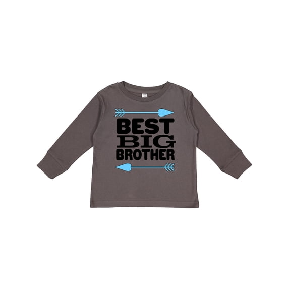 Inktastic Best Big Brother Boys Long Sleeve Toddler T-Shirt
