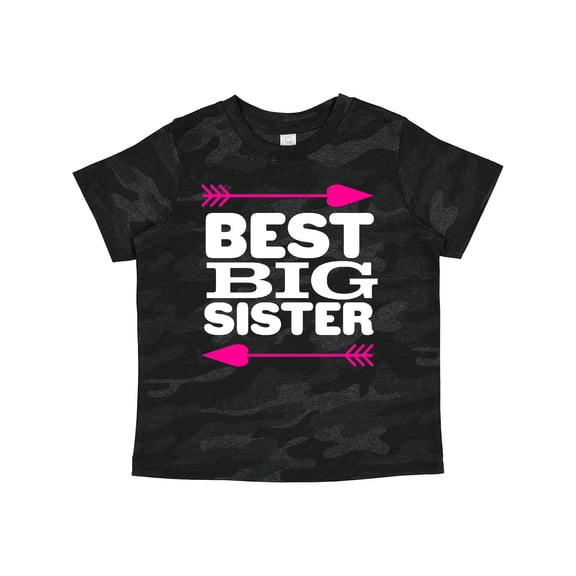Inktastic Best Big Sister Girls Toddler T-Shirt