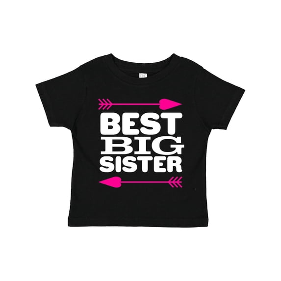 Inktastic Best Big Sister Girls Toddler T-Shirt