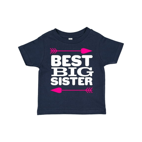 Inktastic Best Big Sister Girls Toddler T-Shirt