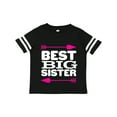 thumbnail image 1 of Inktastic Best Big Sister Girls Toddler T-Shirt, 1 of 5