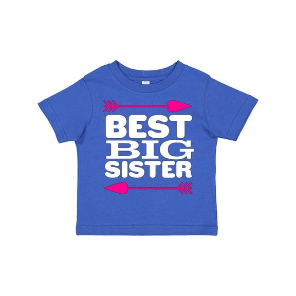 Inktastic Best Big Sister Girls Toddler T-Shirt