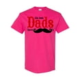 thumbnail image 1 of Inktastic Best Dads Have Mustaches T-Shirt, 1 of 5