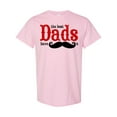 thumbnail image 1 of Inktastic Best Dads Have Mustaches T-Shirt, 1 of 5