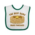 thumbnail image 1 of Inktastic Best Dads Make Pancakes Boys or Girls Baby Bib, 1 of 4