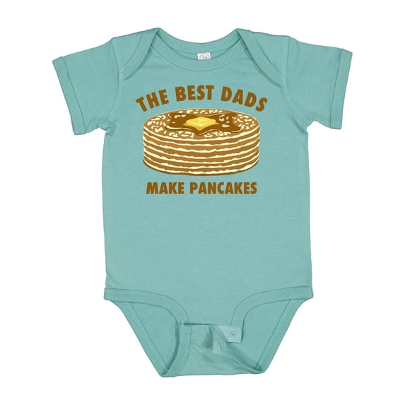 Inktastic Best Dads Make Pancakes Boys or Girls Baby Bodysuit