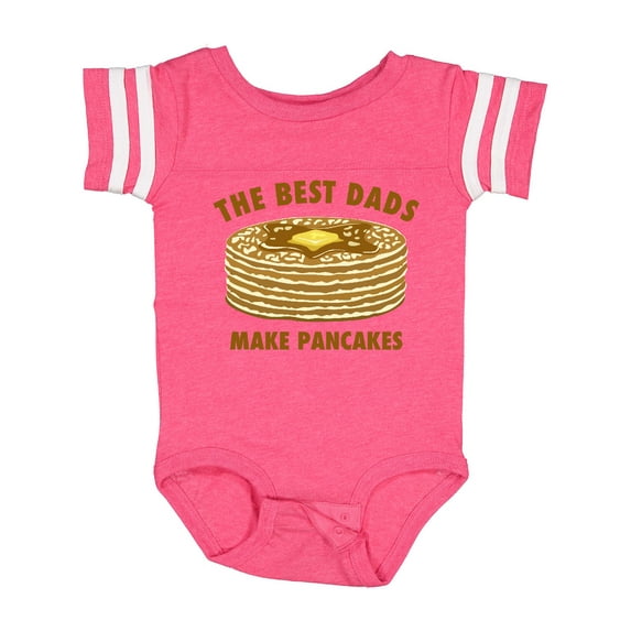 Inktastic Best Dads Make Pancakes Boys or Girls Baby Bodysuit