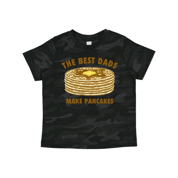 Inktastic Best Dads Make Pancakes Boys or Girls Toddler T-Shirt