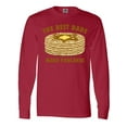 thumbnail image 1 of Inktastic Best Dads Make Pancakes Long Sleeve T-Shirt, 1 of 5