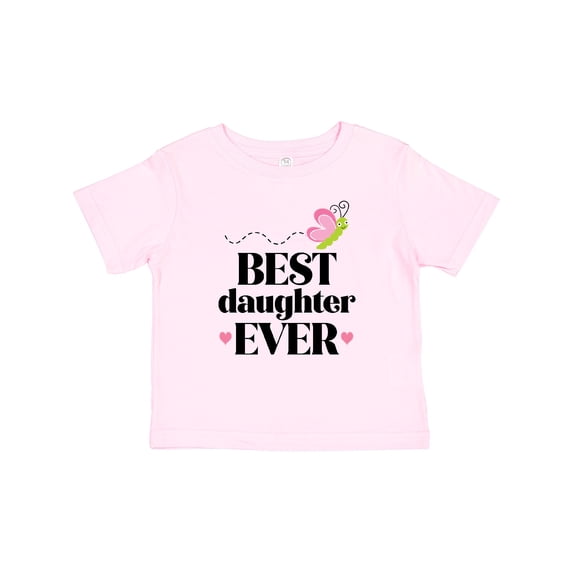 Inktastic Best Daughter Ever Butterfly Girls Baby T-Shirt