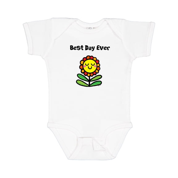 Inktastic Best Day Ever Boys or Girls Baby Bodysuit
