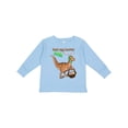 thumbnail image 1 of Inktastic Best Egg Hunter Ever Easter Dinosaur Boys or Girls Long Sleeve Toddler T-Shirt, 1 of 5