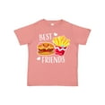 thumbnail image 1 of Inktastic Best Friends Burger and Fries Boys or Girls Toddler T-Shirt, 1 of 5