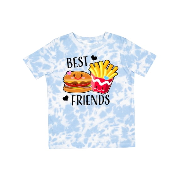 Inktastic Best Friends Burger and Fries Boys or Girls Toddler T-Shirt