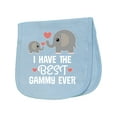 thumbnail image 1 of Inktastic Best Gammy Ever Grandchild Baby Burp Cloth, 1 of 3