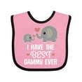 thumbnail image 1 of Inktastic Best Gammy Ever Grandchild Boys or Girls Baby Bib, 1 of 4
