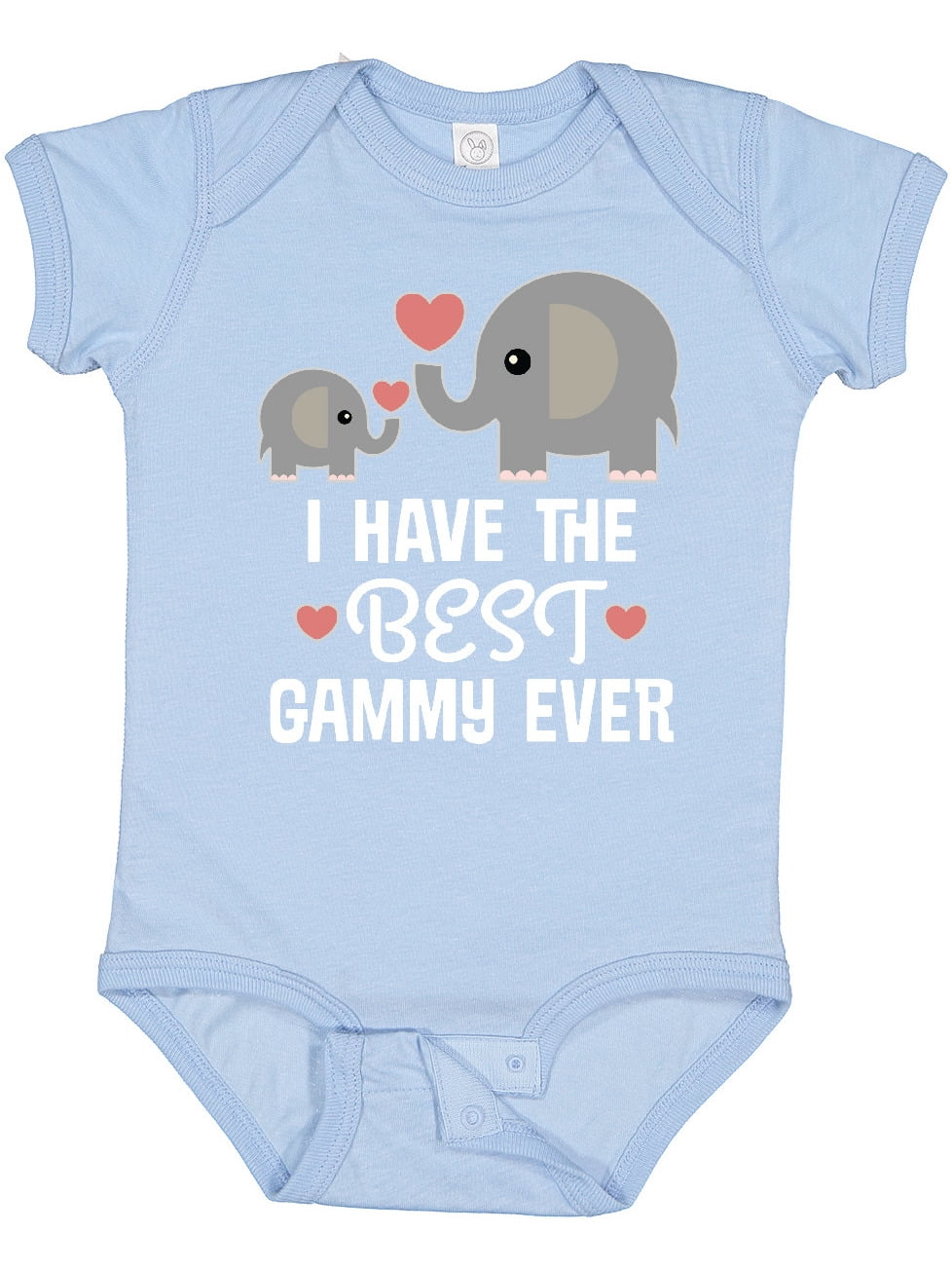 Inktastic Best Gammy Ever Grandchild Boys or Girls Baby Bodysuit ...