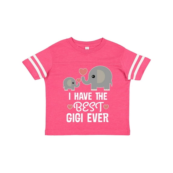 Inktastic Best Gigi Grandma Ever Grandchild Gift Boys or Girls Toddler T-Shirt