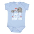 thumbnail image 1 of Inktastic Best Gram Ever Grandchild Boys or Girls Baby Bodysuit, 1 of 5