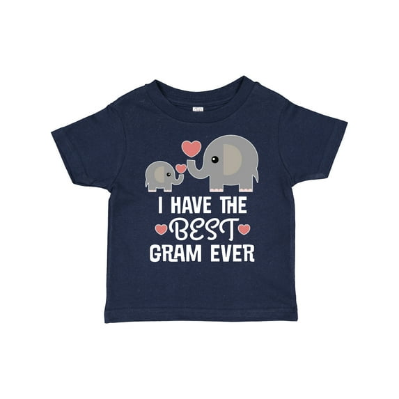 Inktastic Best Gram Ever Grandchild Boys or Girls Toddler T-Shirt