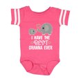 thumbnail image 1 of Inktastic Best Granna Ever Grandchild Boys or Girls Baby Bodysuit, 1 of 5