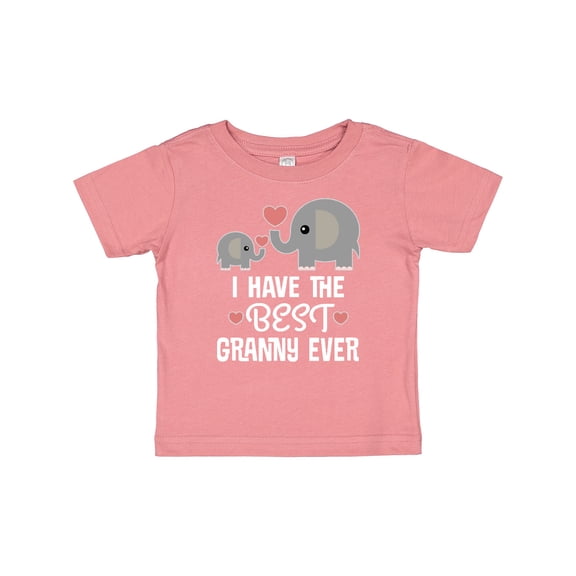 Inktastic Best Granny Ever Grandchild Boys or Girls Baby T-Shirt