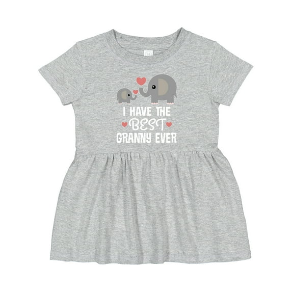 Inktastic Best Granny Ever Grandchild Girls Baby Dress