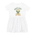 thumbnail image 1 of Inktastic Best Kid by Par Golf Ball Motif Girls Toddler Dress, 1 of 5