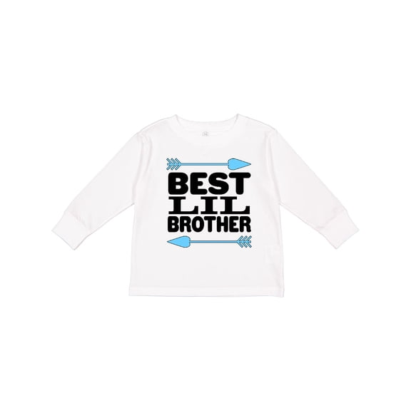 Inktastic Best Lil Brother Boys Long Sleeve Toddler T-Shirt