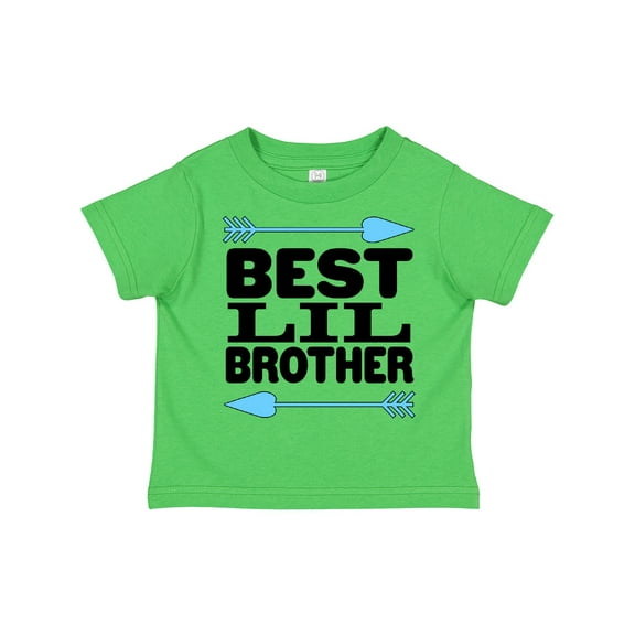 Inktastic Best Lil Brother Boys Toddler T-Shirt