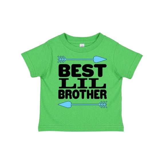 Inktastic Best Lil Brother Boys Toddler T-Shirt