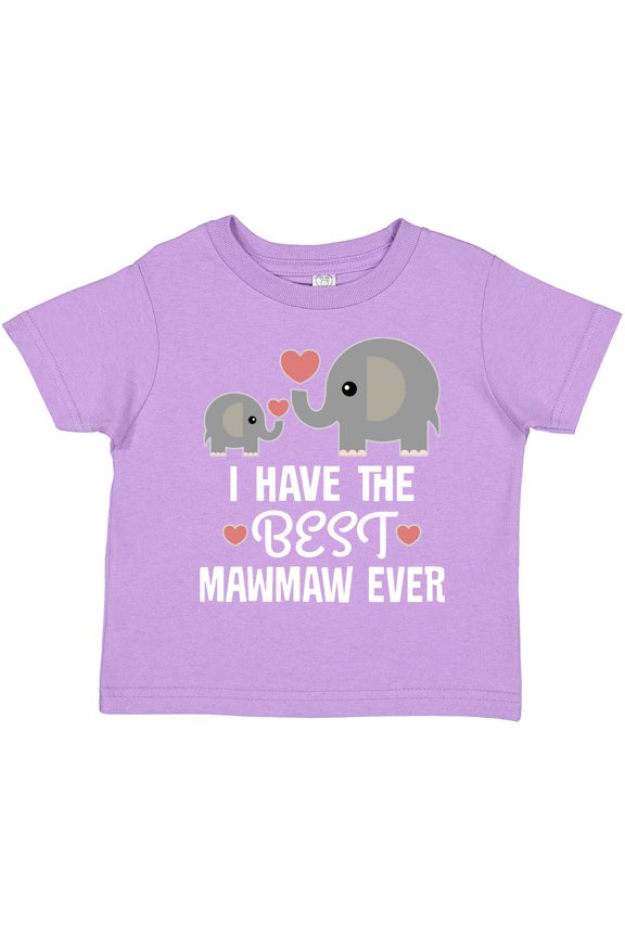 Best Mawmaw Ever Grandchild Boys or Girls Toddler T-Shirt