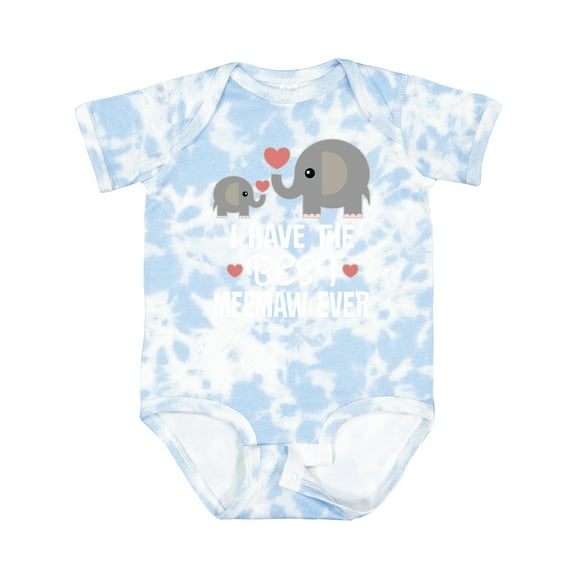 Inktastic Best Meemaw Ever Grandkids Boys or Girls Baby Bodysuit