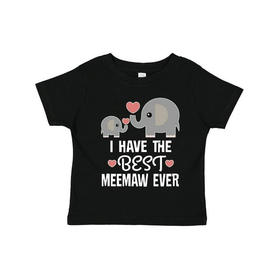 Inktastic Best Meemaw Ever Grandkids Boys or Girls Toddler T-Shirt