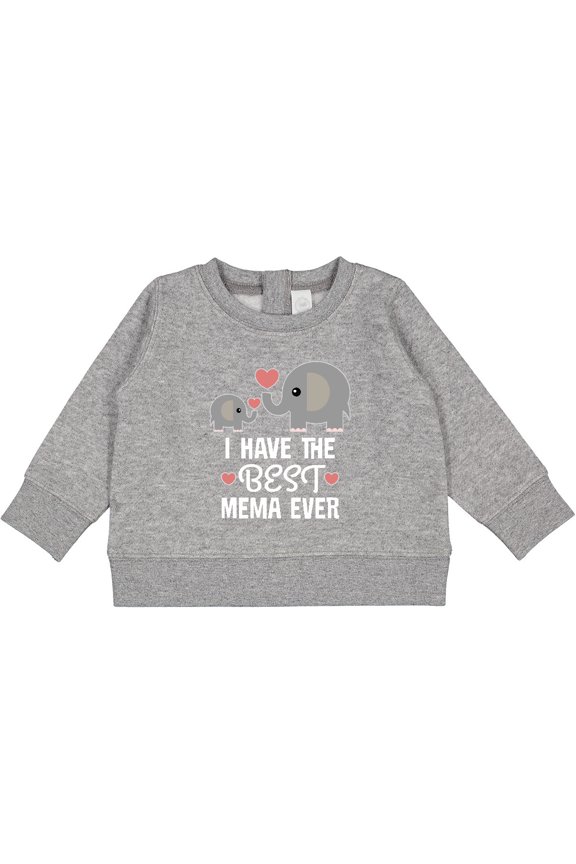 Best Mema Ever Grandchild Baby Sweatshirt