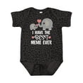 thumbnail image 1 of Inktastic Best Meme Ever Grandchild Boys or Girls Baby Bodysuit, 1 of 5