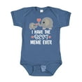 thumbnail image 1 of Inktastic Best Meme Ever Grandchild Boys or Girls Baby Bodysuit, 1 of 5