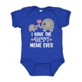thumbnail image 1 of Inktastic Best Meme Ever Grandchild Boys or Girls Baby Bodysuit, 1 of 5