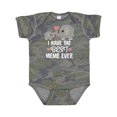 thumbnail image 1 of Inktastic Best Meme Ever Grandchild Boys or Girls Baby Bodysuit, 1 of 5
