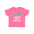 thumbnail image 1 of Inktastic Best Meme Ever Grandchild Boys or Girls Baby T-Shirt, 1 of 5
