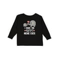 thumbnail image 1 of Inktastic Best Meme Ever Grandchild Boys or Girls Long Sleeve Toddler T-Shirt, 1 of 5
