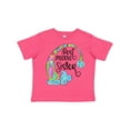 thumbnail image 1 of Inktastic Best Middle Sister Colorful Rainbow Swirls Girls Toddler T-Shirt, 1 of 5