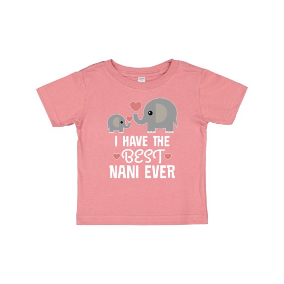 Inktastic Best Nani Ever Grandchild Boys or Girls Baby T-Shirt